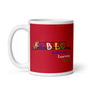 KLC White glossy mug
