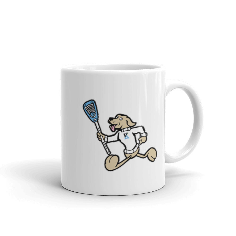 Koopers Lacrosse White glossy mug