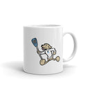 Taza blanca brillante Koopers Lacrosse