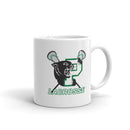 Taza blanca brillante Palmer Panthers