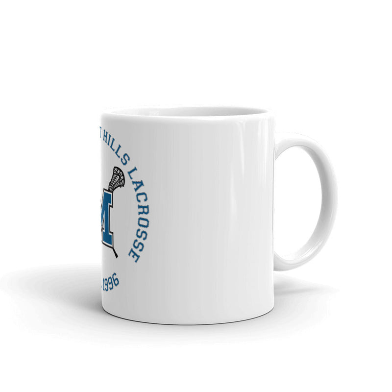 Millburn White glossy mug