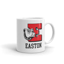 Easton HS White glossy mug