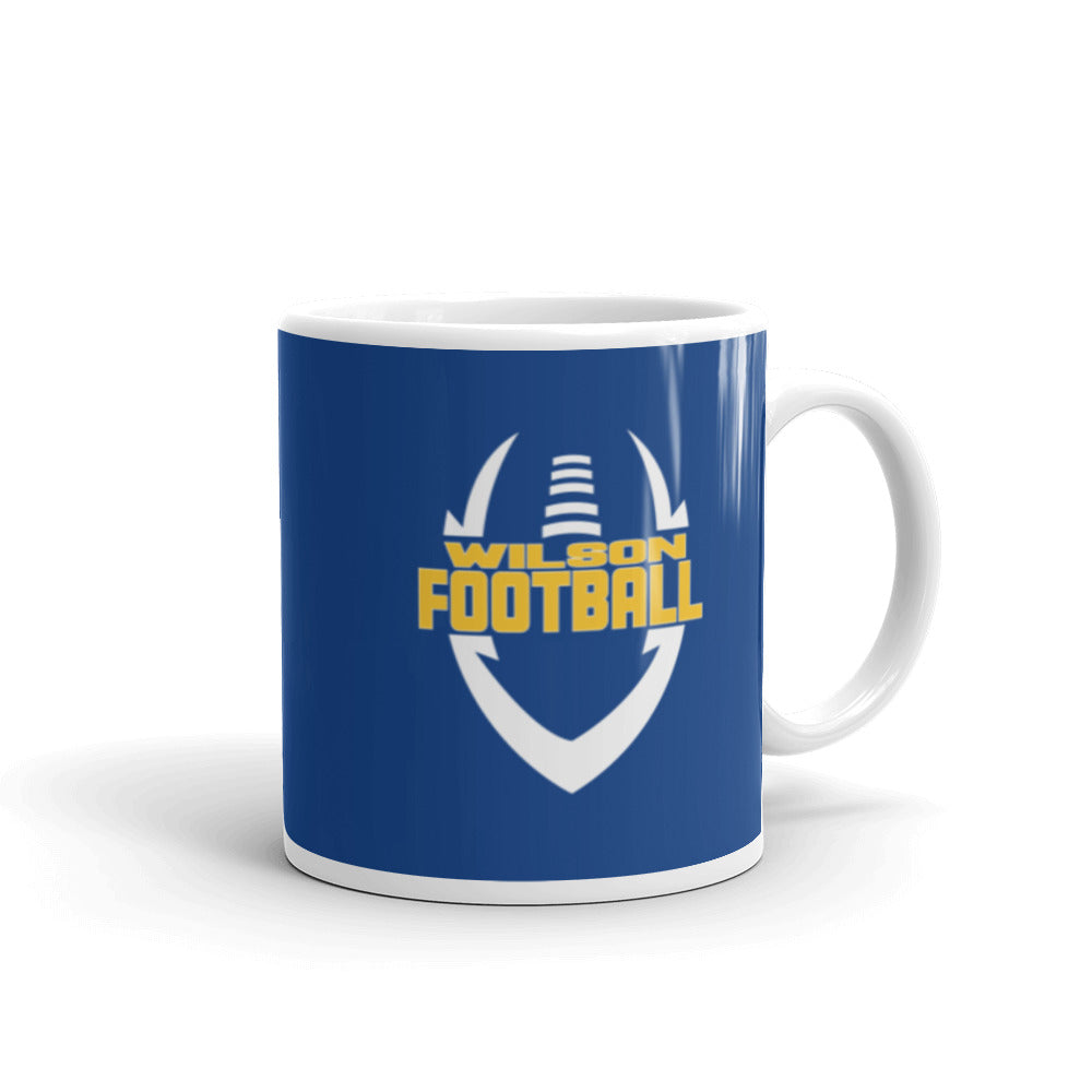 Wilson Football glossy mug