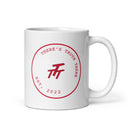 TTT White glossy mug