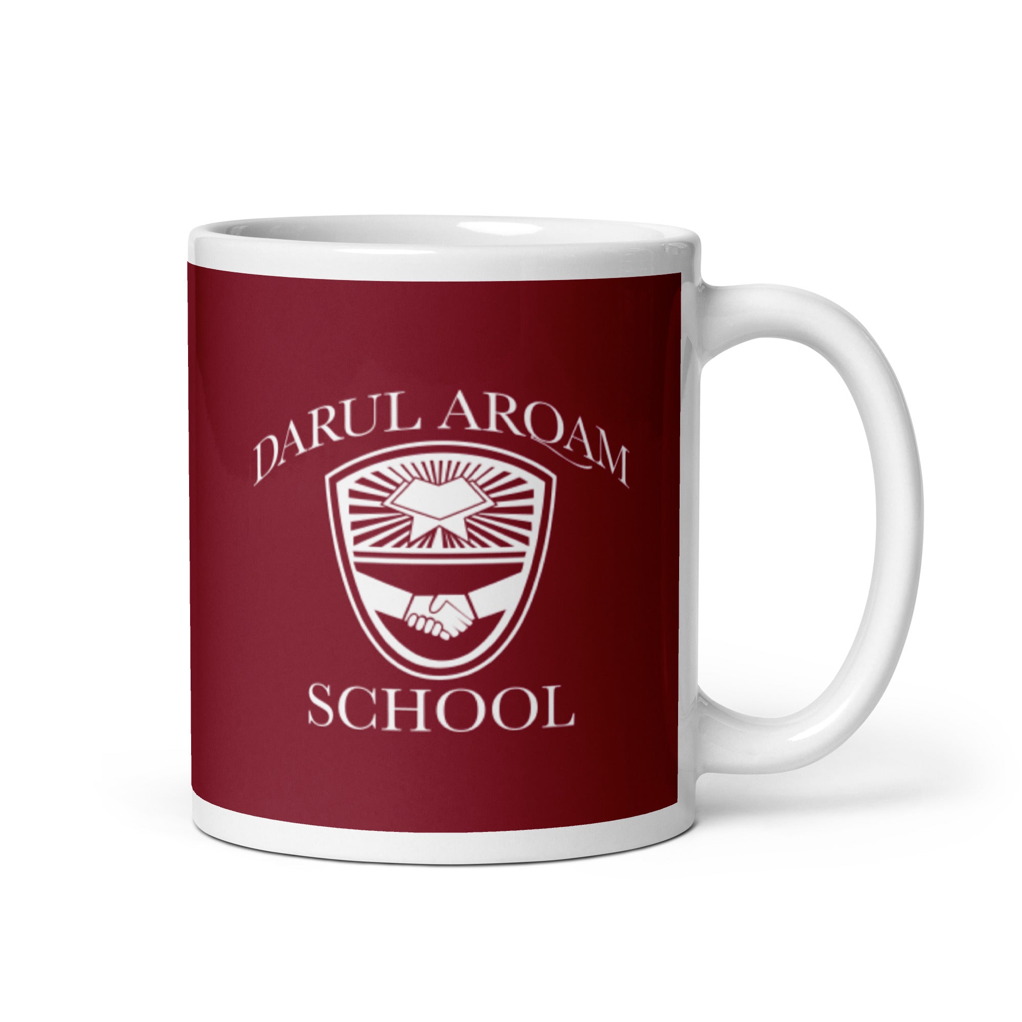 DAS White glossy mug