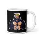 Bsty White glossy mug