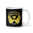 WF White glossy mug