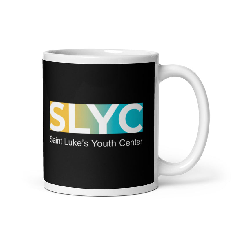 SLYC White glossy mug