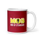 MOS White glossy mug