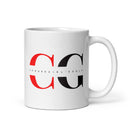 CGG White glossy mug