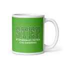 Taza blanca brillante SPCYO STEP