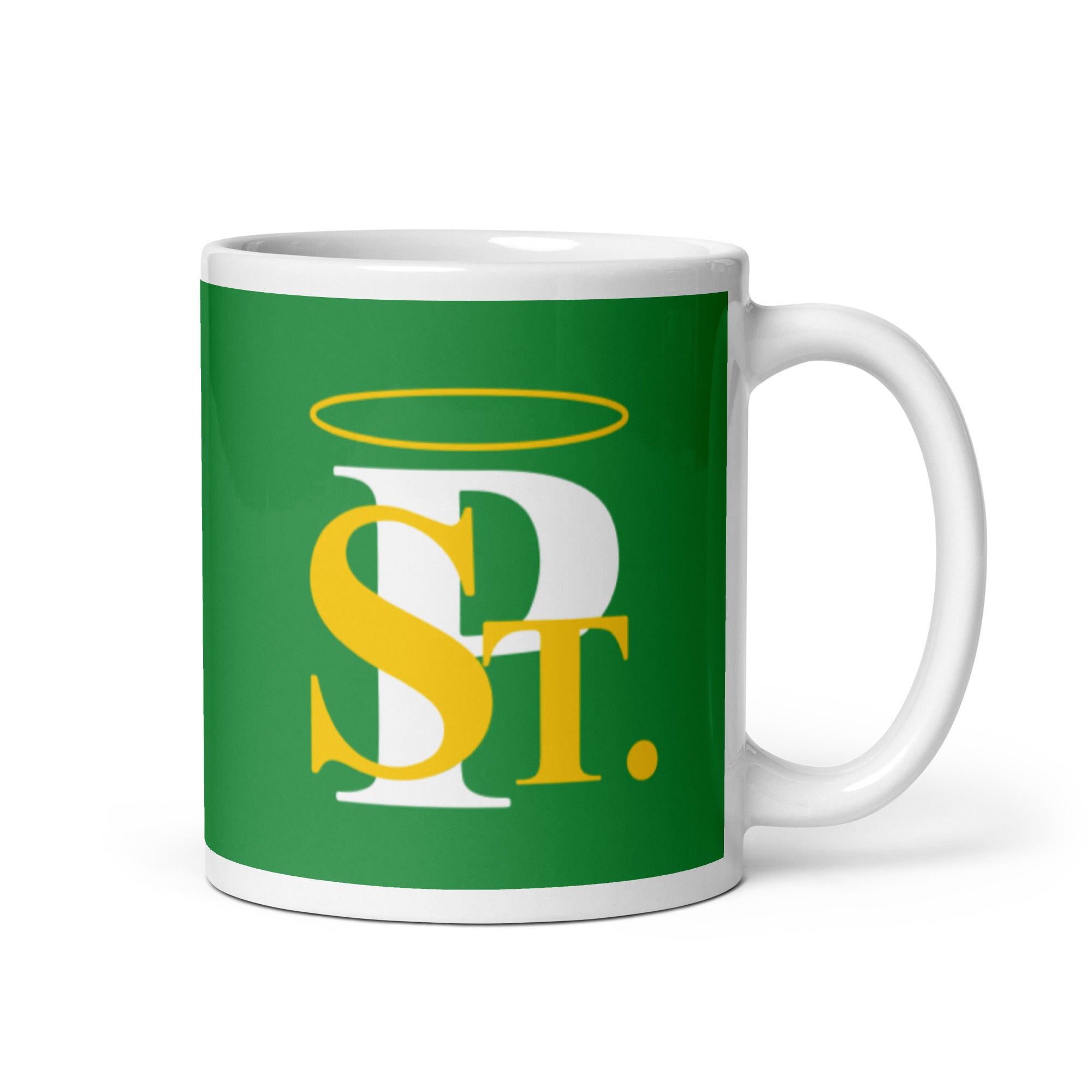 SPCYO White glossy mug