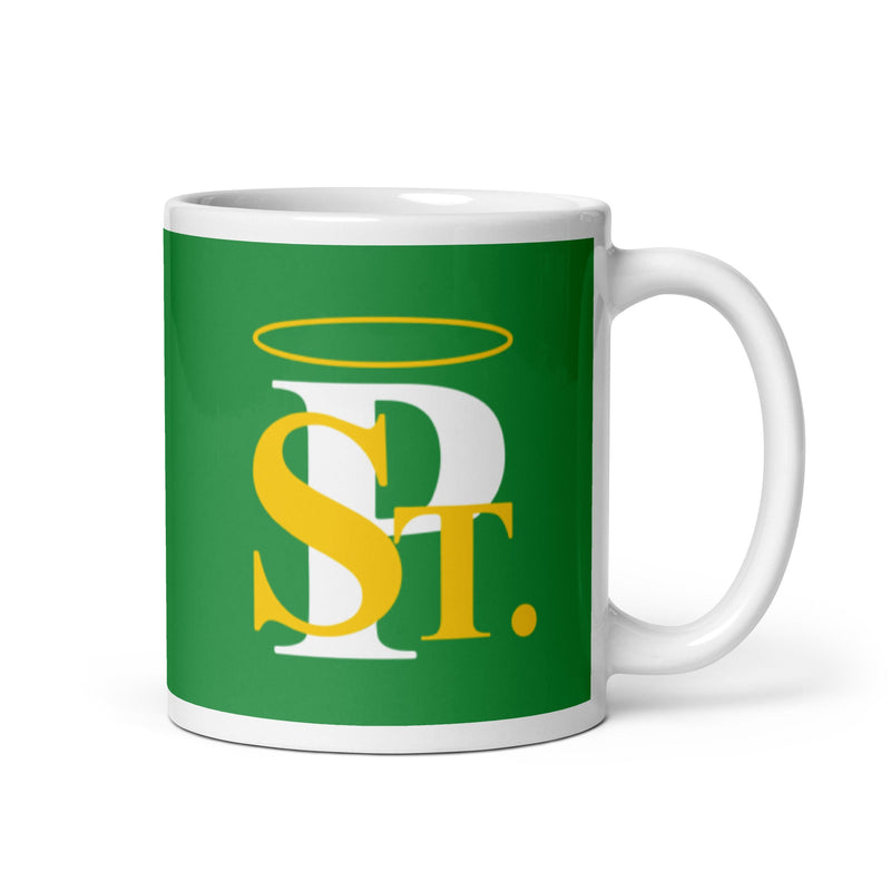 SPCYO White glossy mug