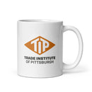 TIP White glossy mug