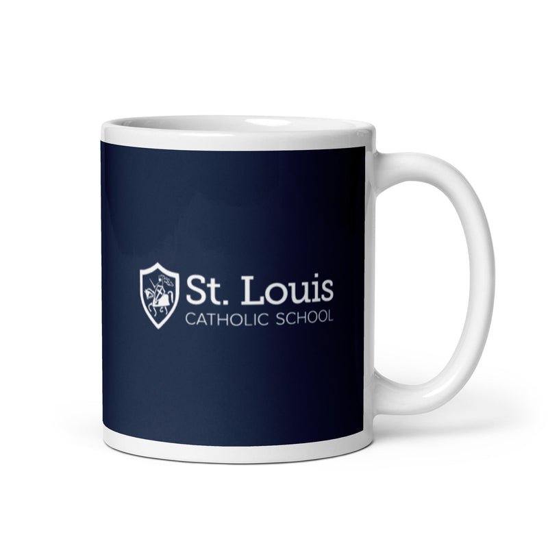 SLCS White glossy mug