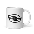 SC White glossy mug