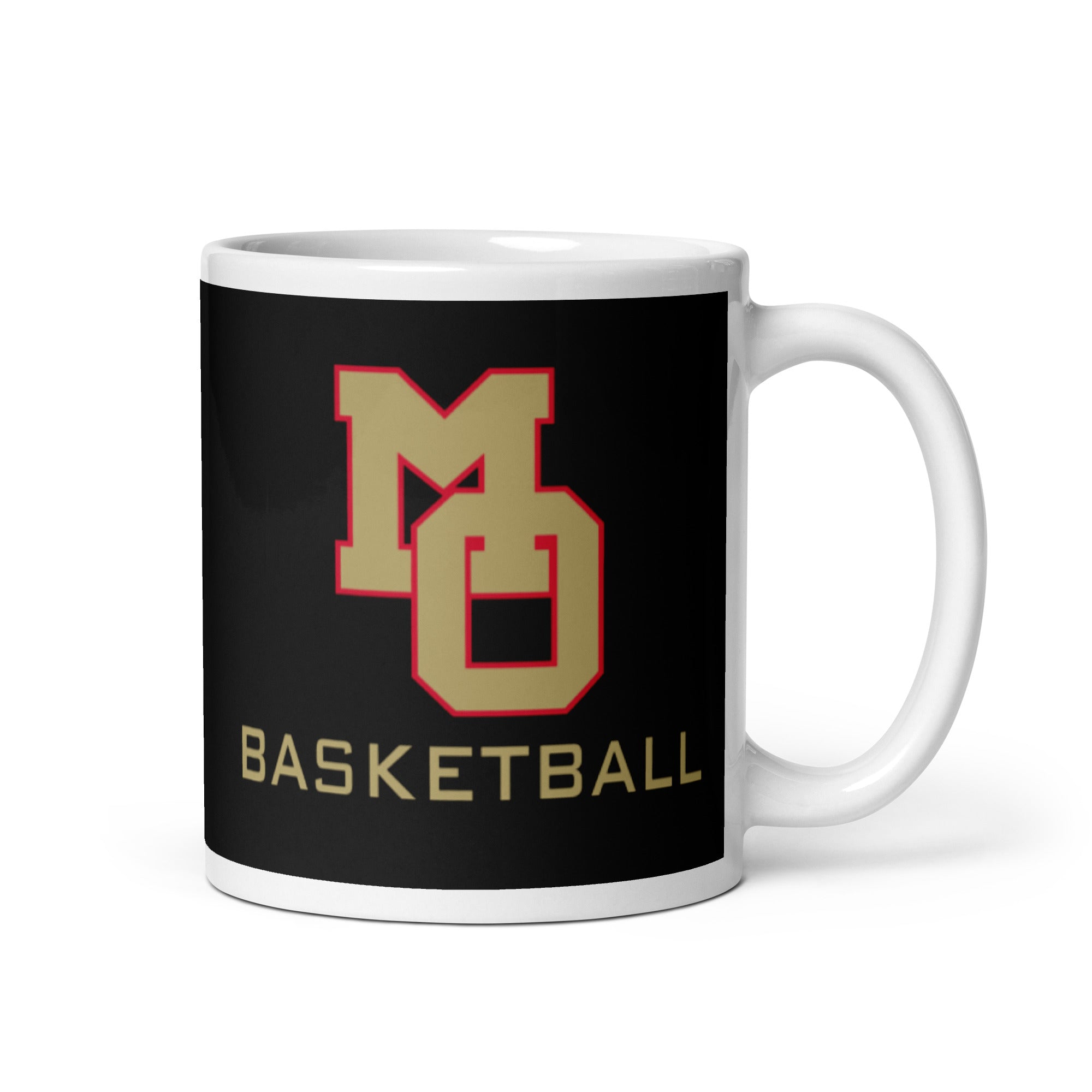 MO White glossy mug