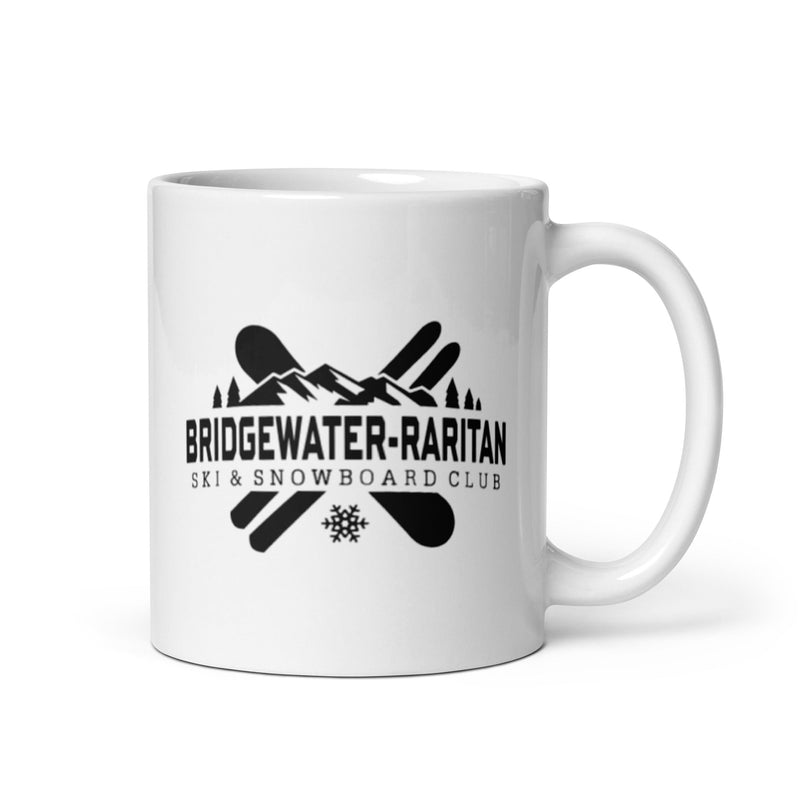 BRSC White glossy mug