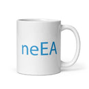 NEEA White glossy mug