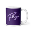 FL White glossy mug