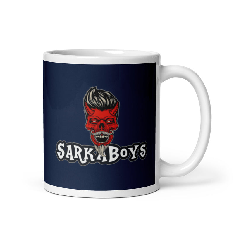 SarkaBoys White glossy mug