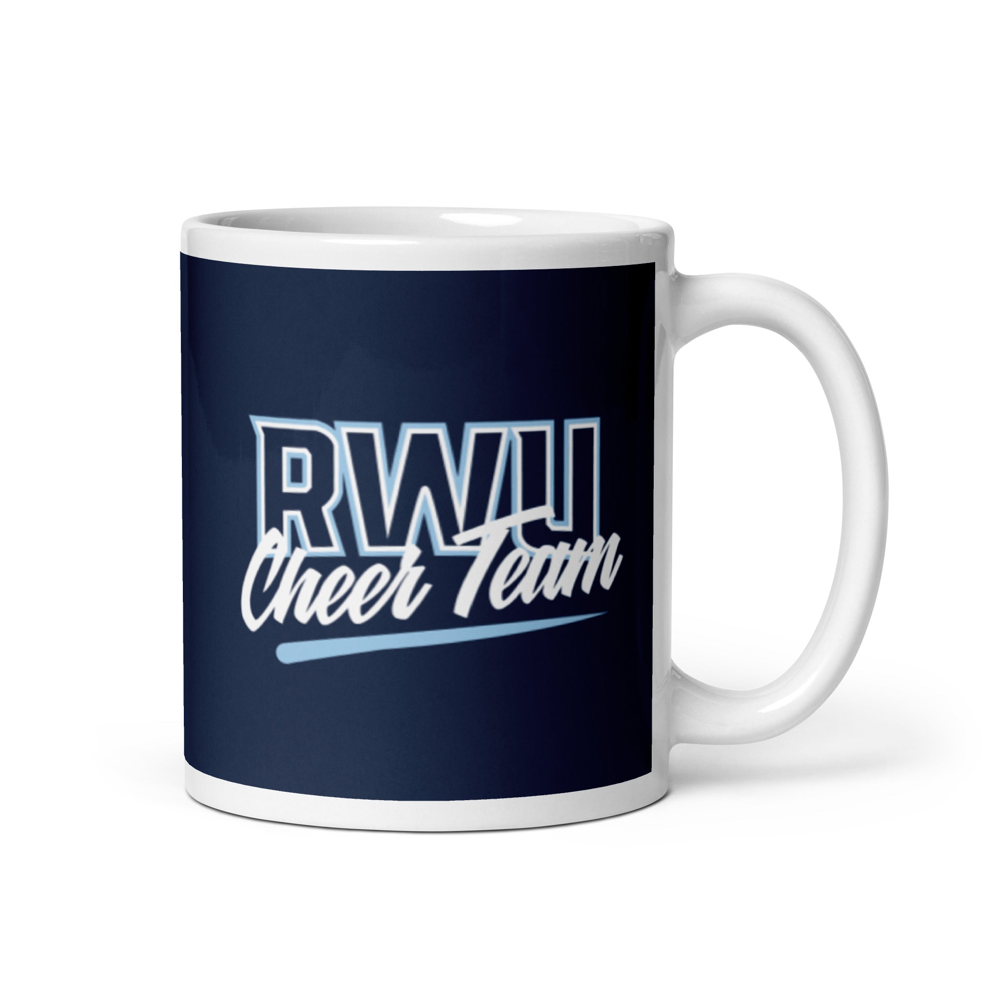 RWU White glossy mug