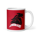 Taza blanca brillante CB