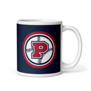 Taza PAB blanca brillante