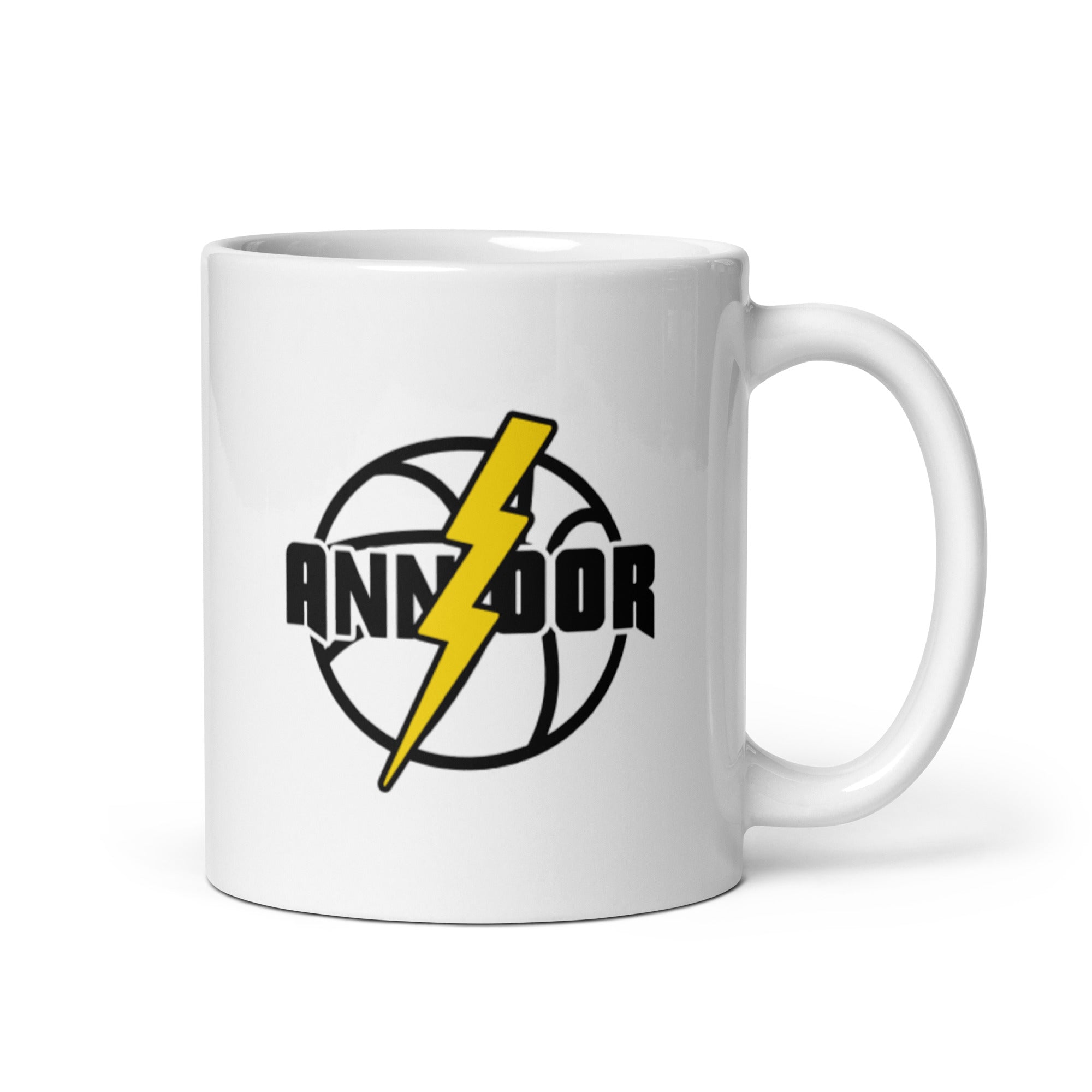 ANA White glossy mug