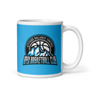 Taza blanca brillante ABC