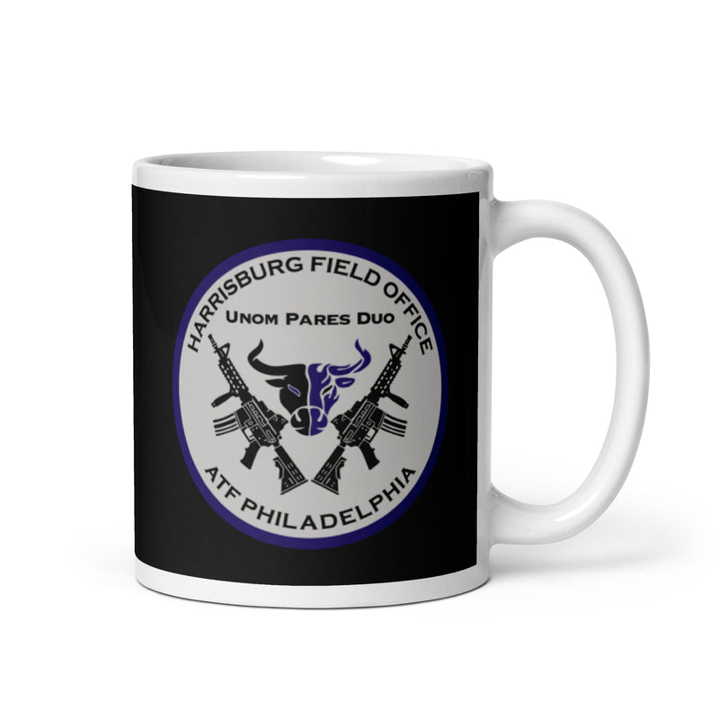 ATF White glossy mug