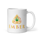 Ember White glossy mug v2