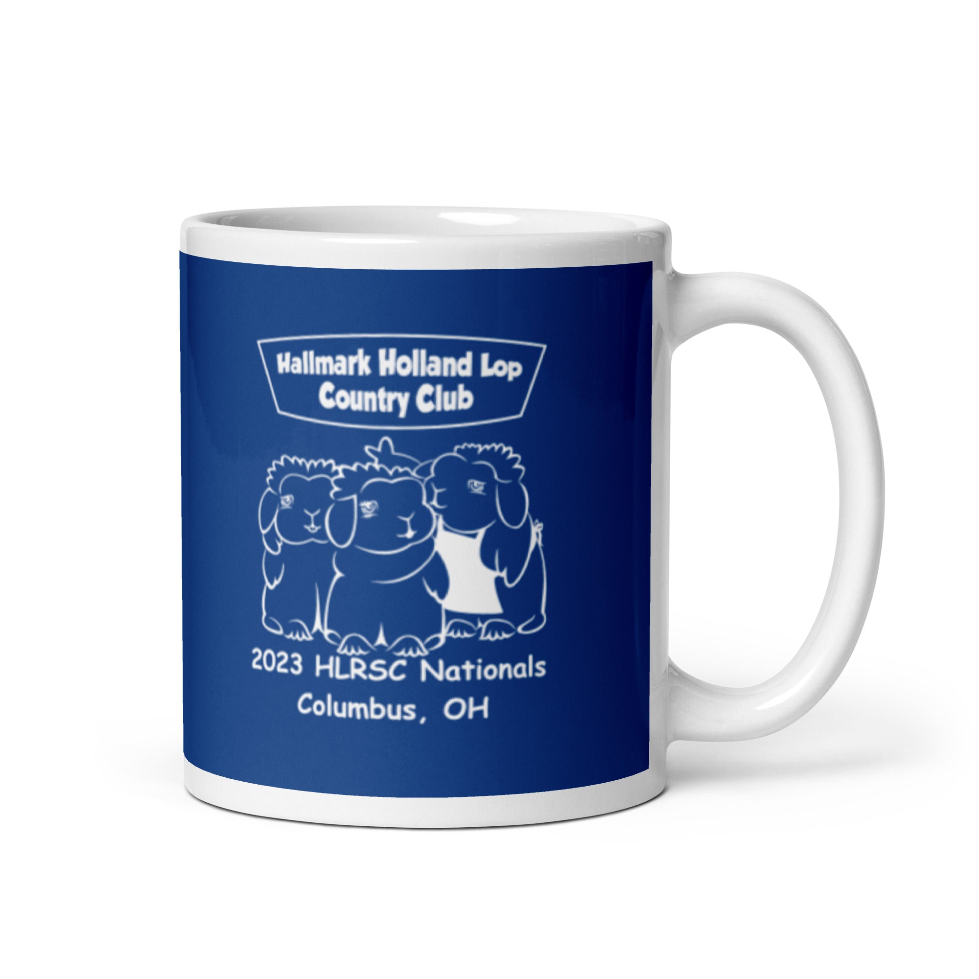 Hallmark Holland White glossy mug