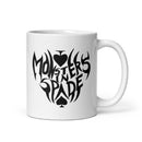 MIS White glossy mug