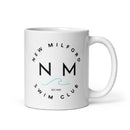 NM White glossy mug