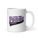 CJF White glossy mug