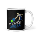 Taza blanca brillante PickleBall