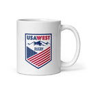 Taza blanca brillante UWR