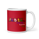 KLC White glossy mug
