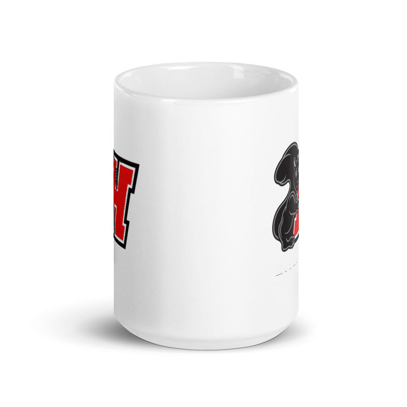 Haverford  Lacrosse White glossy mug
