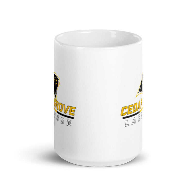 CGHS White glossy mug