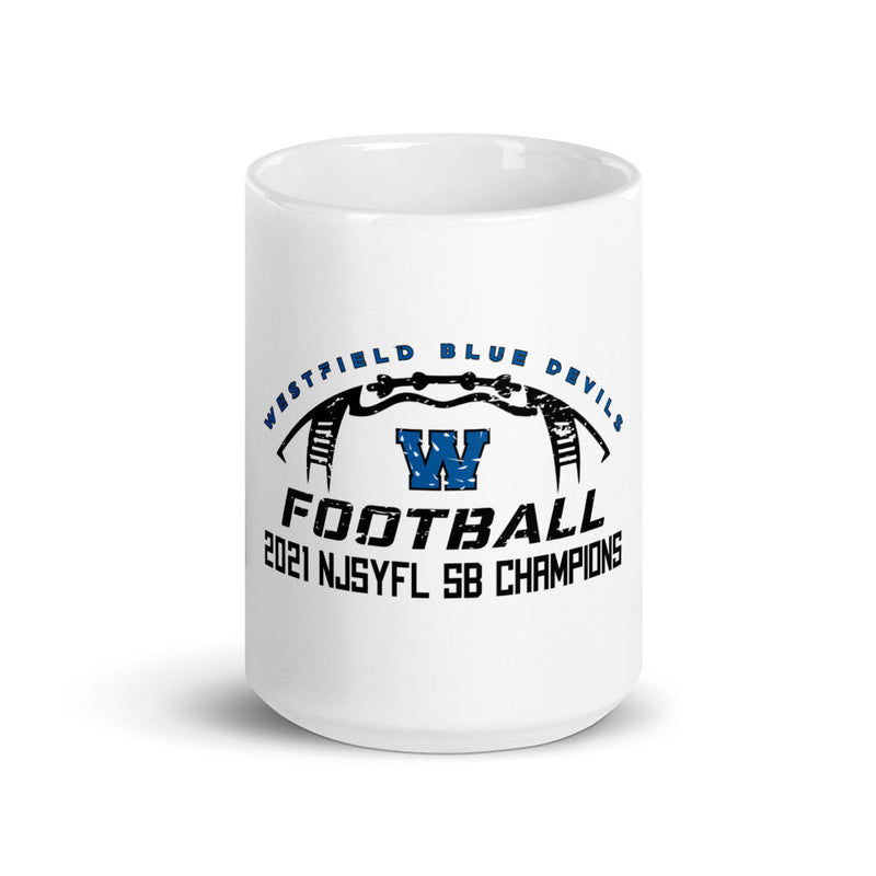 WPAL SB Champs White glossy mug