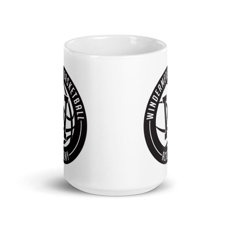 WBA White glossy mug