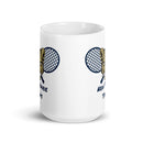 NP Tennis White glossy mug