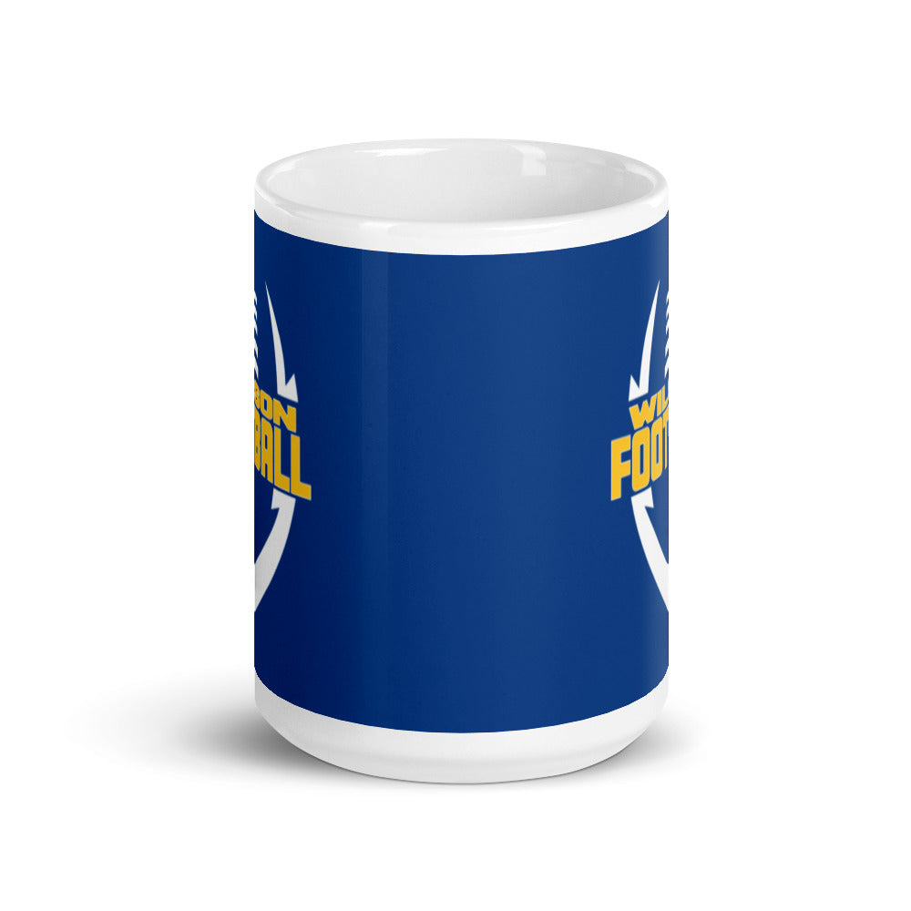 Wilson Football glossy mug