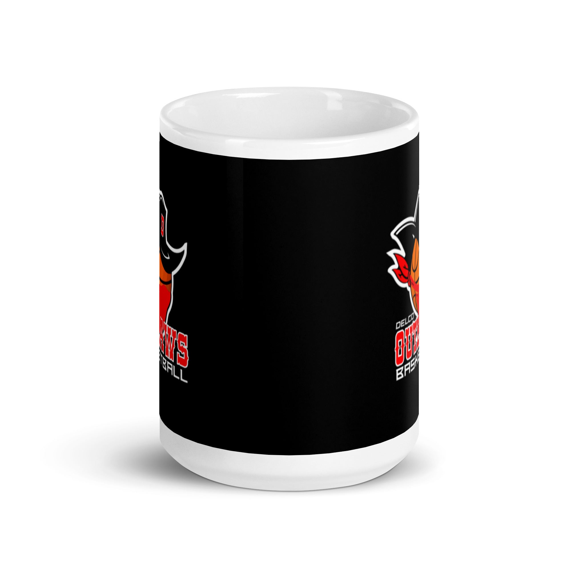 DOB White glossy mug