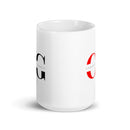 CGG White glossy mug