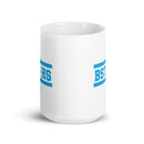 BST White glossy mug