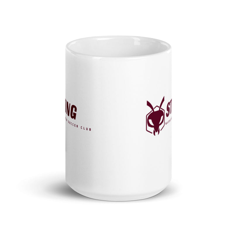 Warminster  White glossy mug