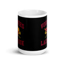 VHS White glossy mug